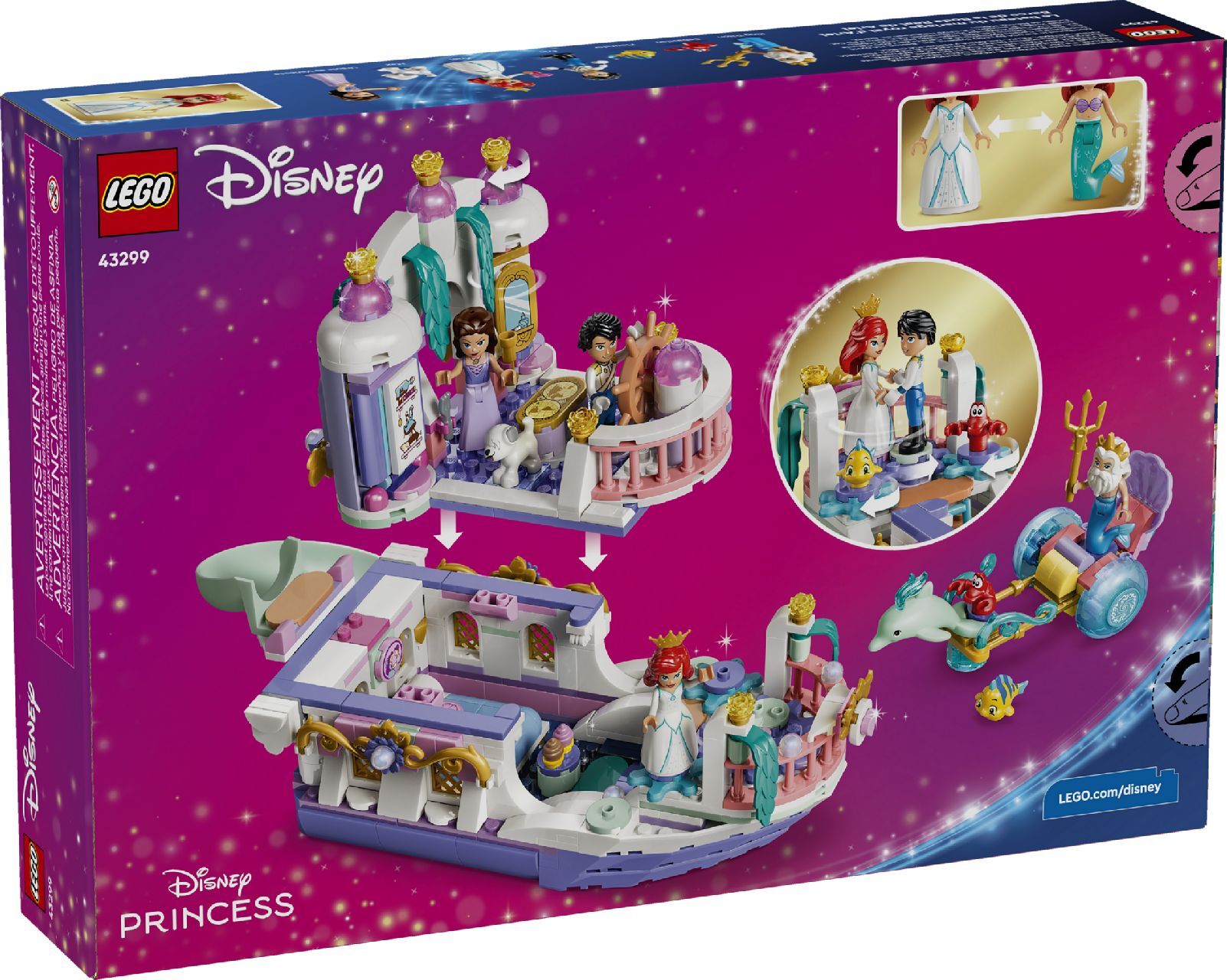 LEGO® Ariel's Royal Wedding Boat