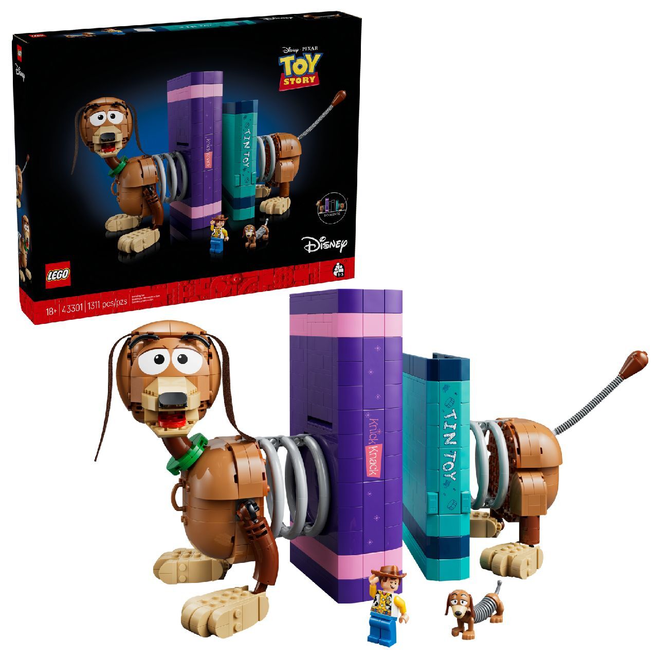 LEGO® Toy Story Slinky Dog Bookends