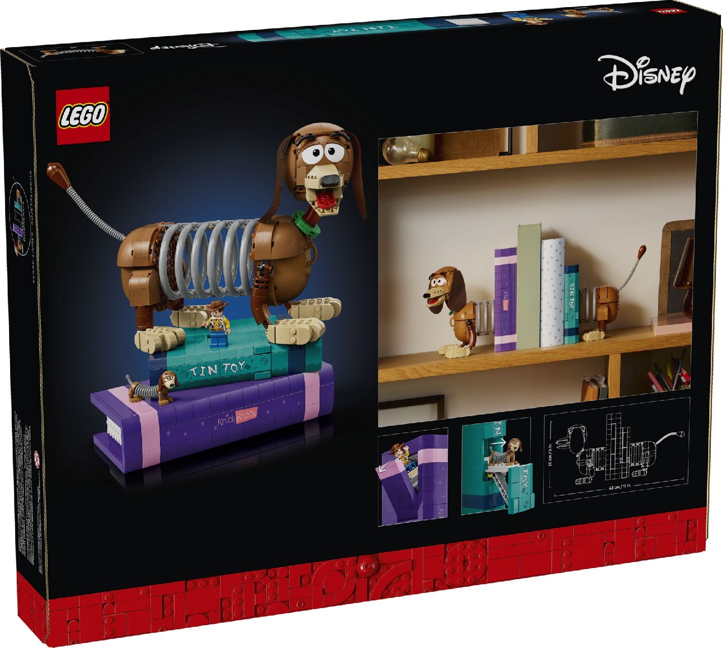 LEGO® Toy Story Slinky Dog Bookends