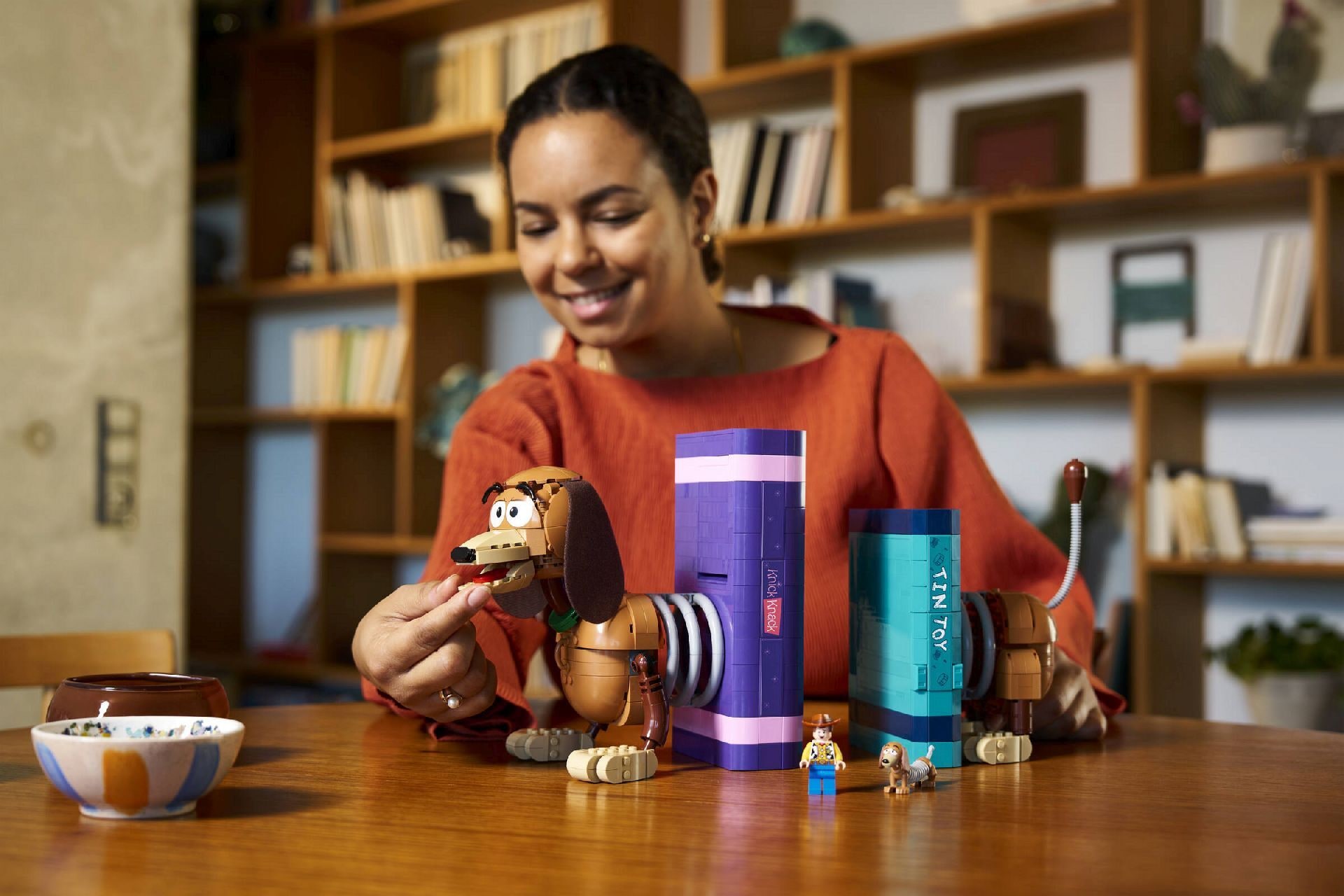 LEGO® Toy Story Slinky Dog Bookends