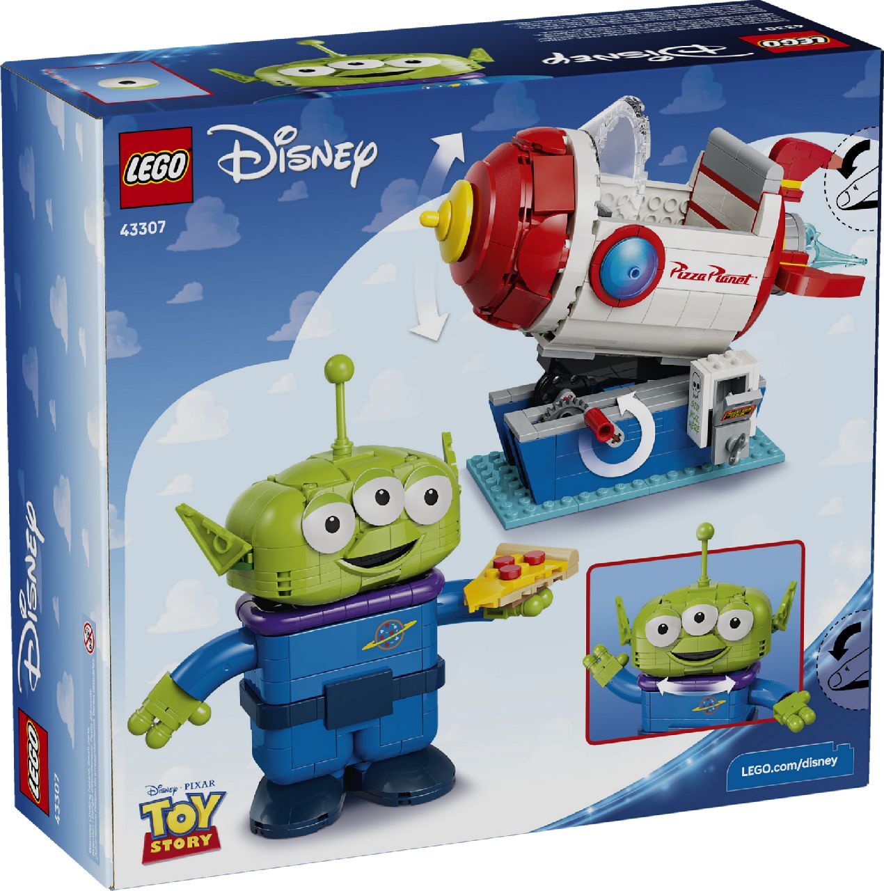 LEGO® Alien with Pizza Planet Rocket Ride