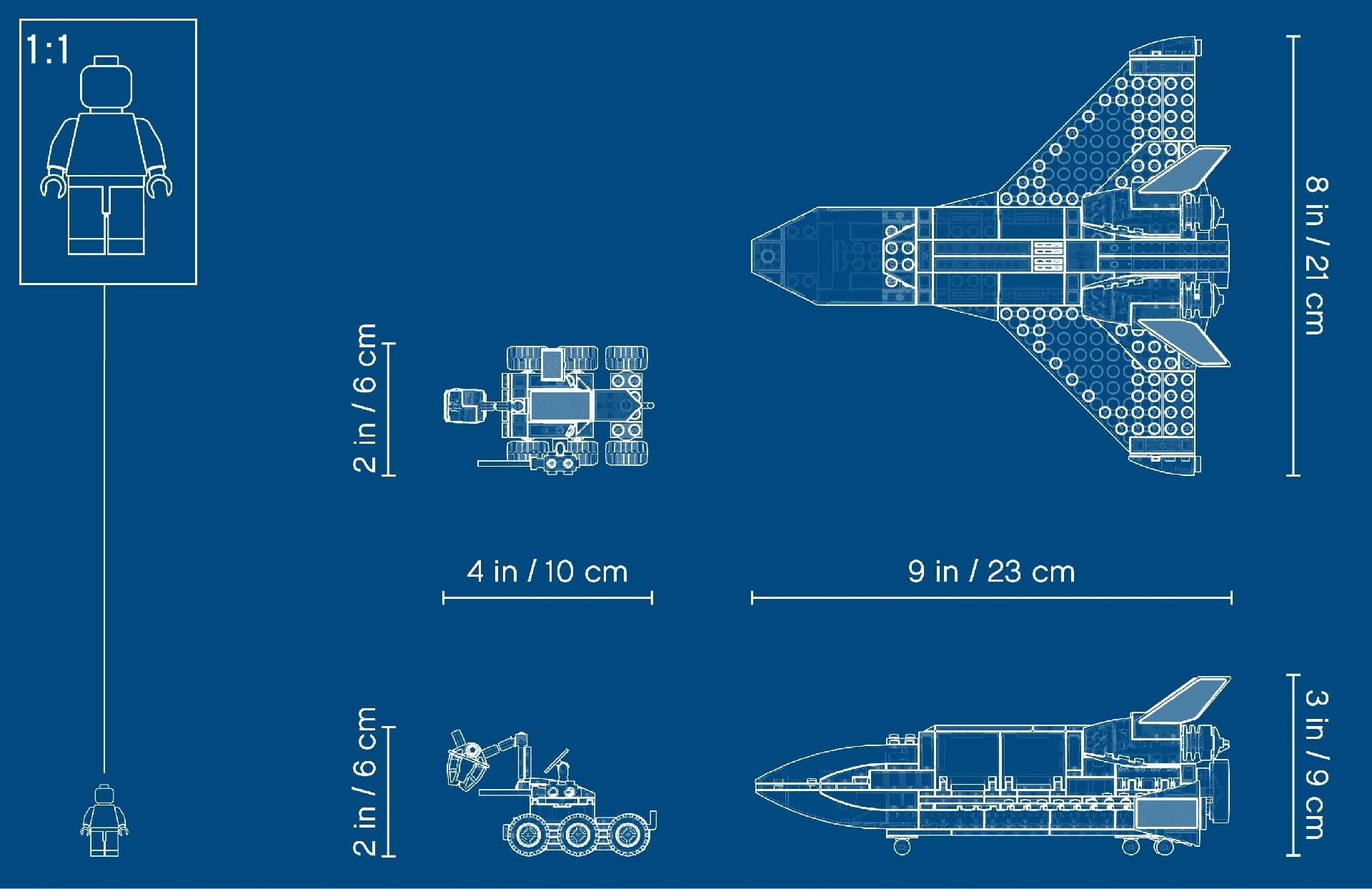 LEGO® City Mars Research Shuttle