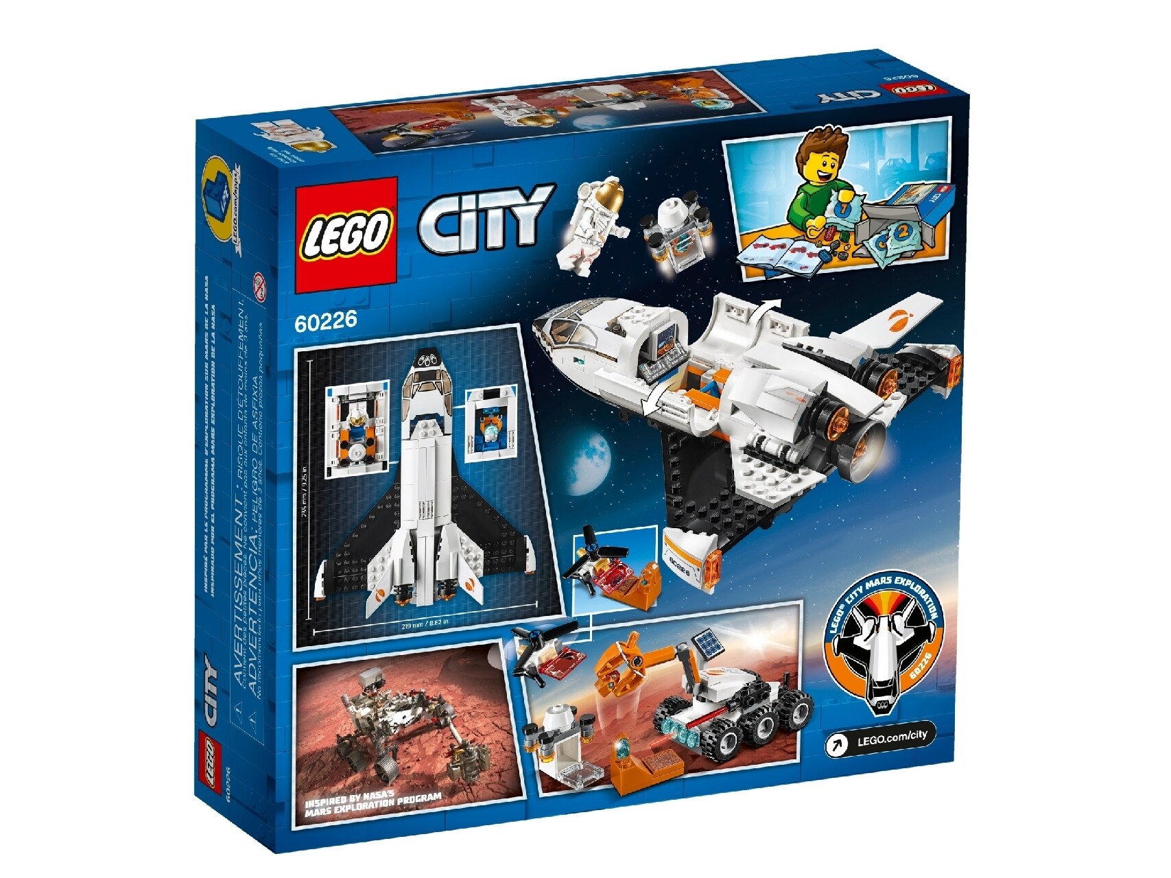 LEGO® City Mars Research Shuttle