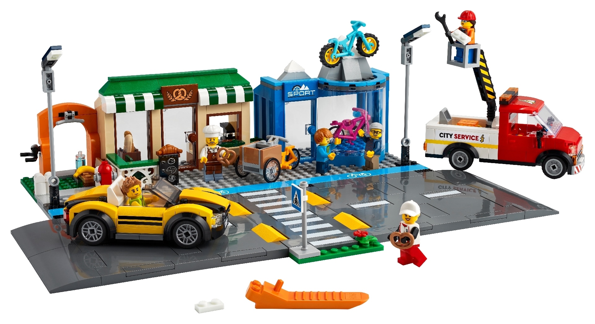 LEGO® City Shopping Street