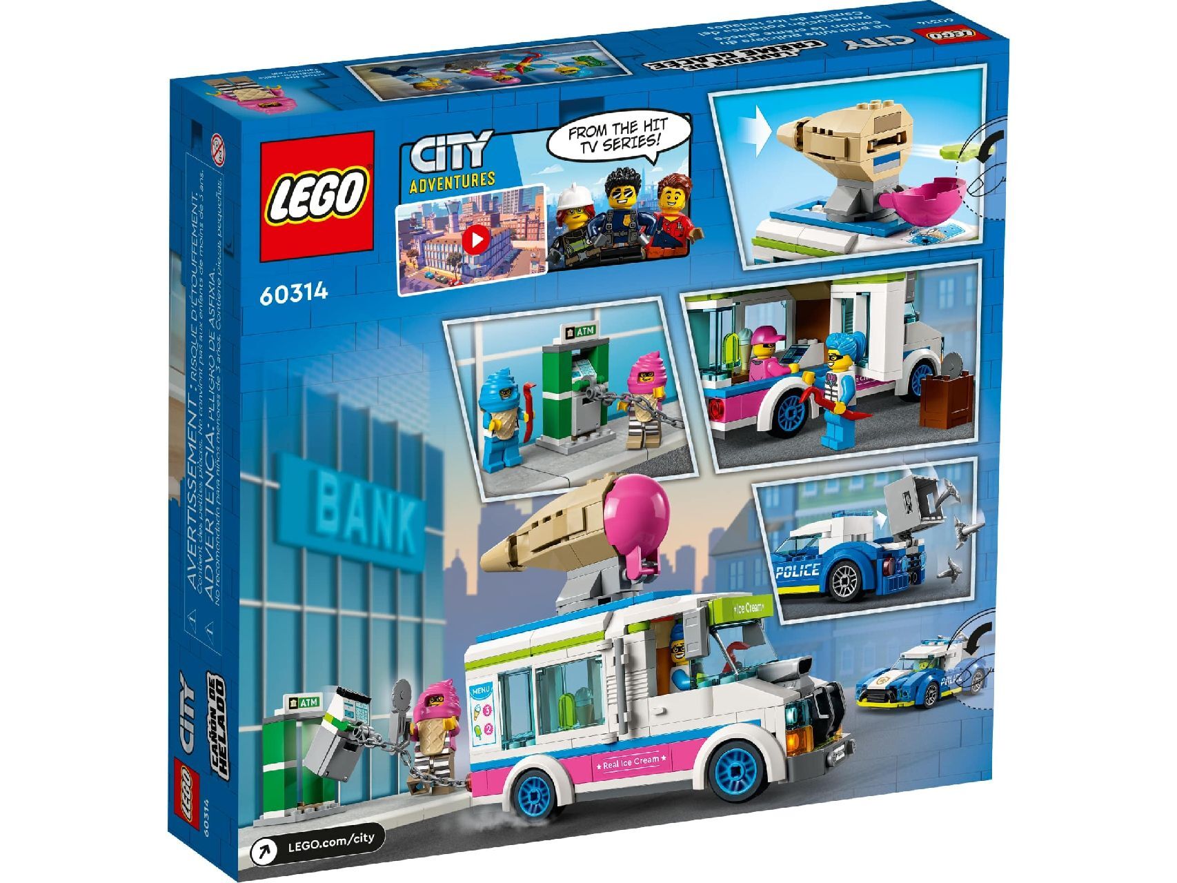 LEGO® Ice Cream Truck Police Chase