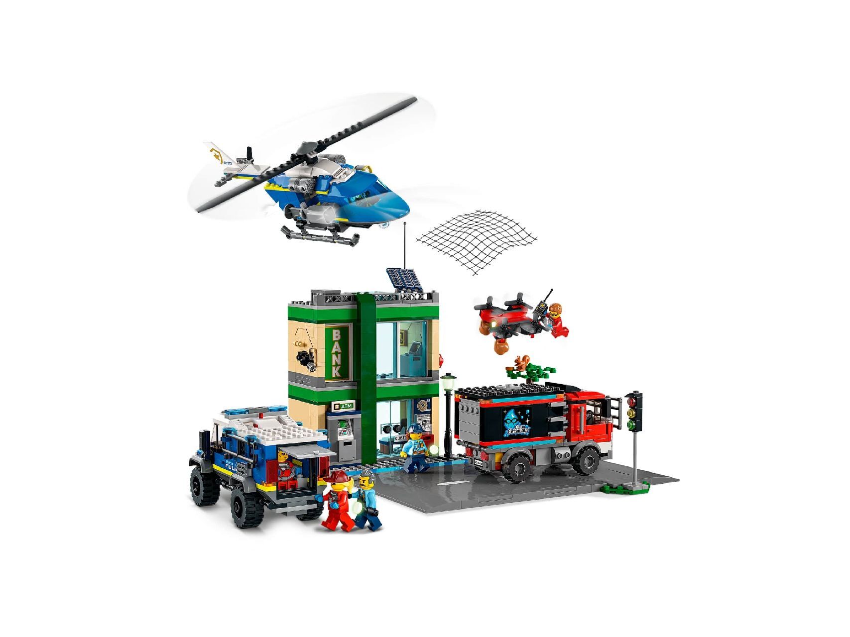 LEGO® Police Chase at the Bank