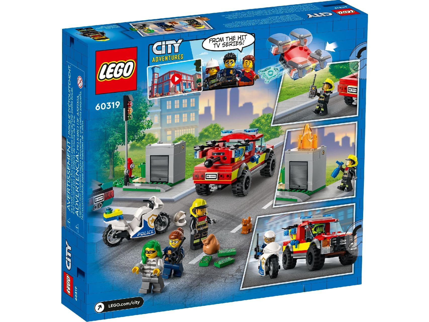 LEGO® Fire Rescue & Police Chase
