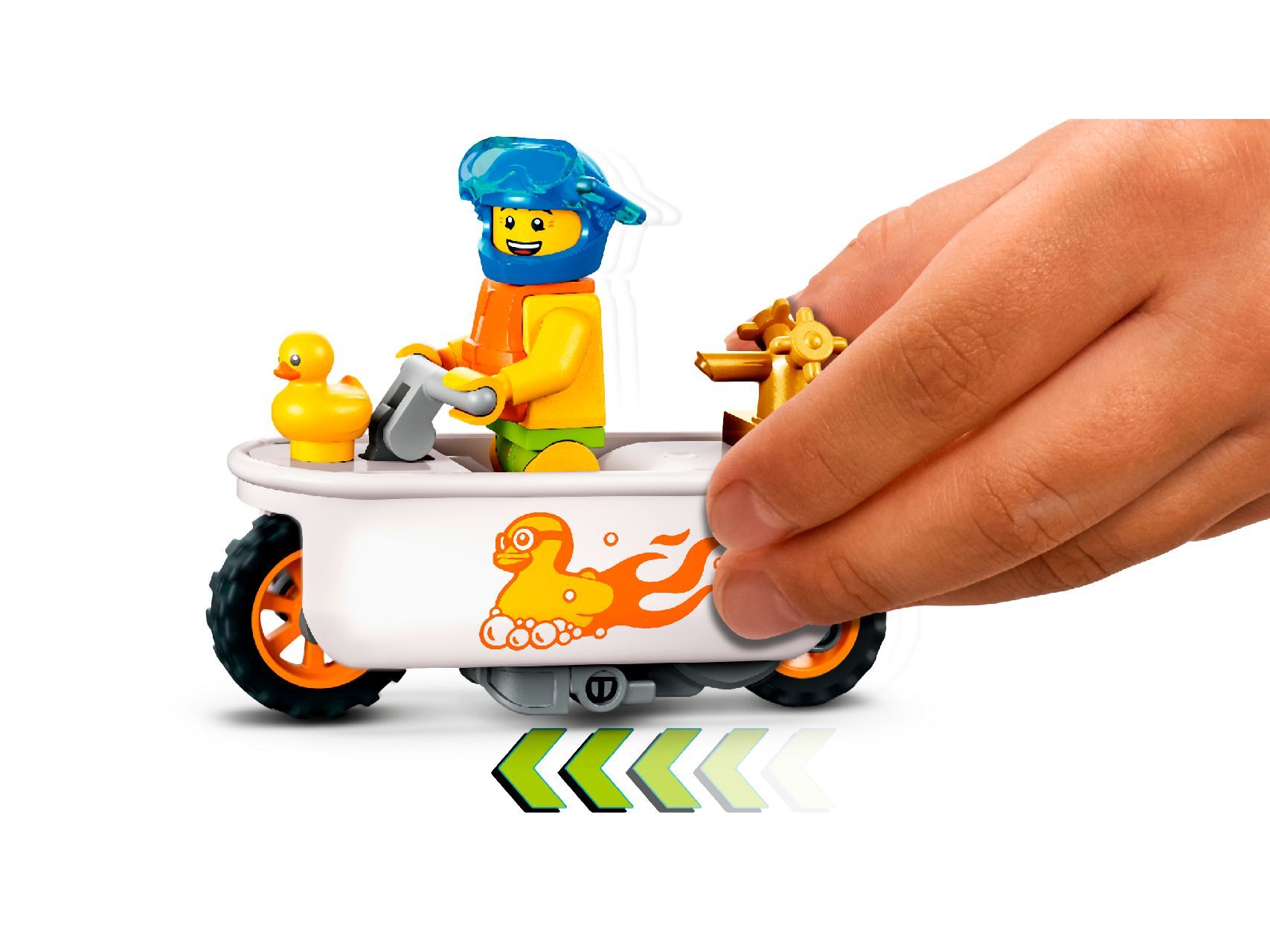 LEGO® Bathtub Stunt Bike