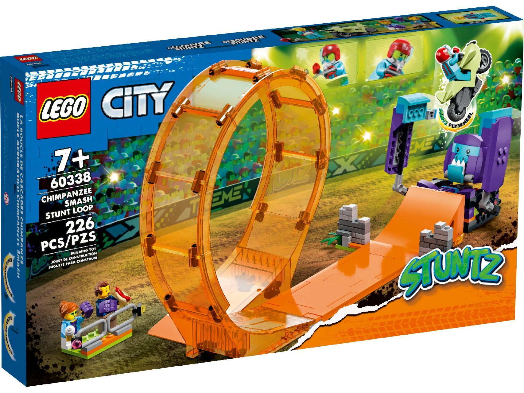 LEGO® Smashing Chimpanzee Stunt Loop