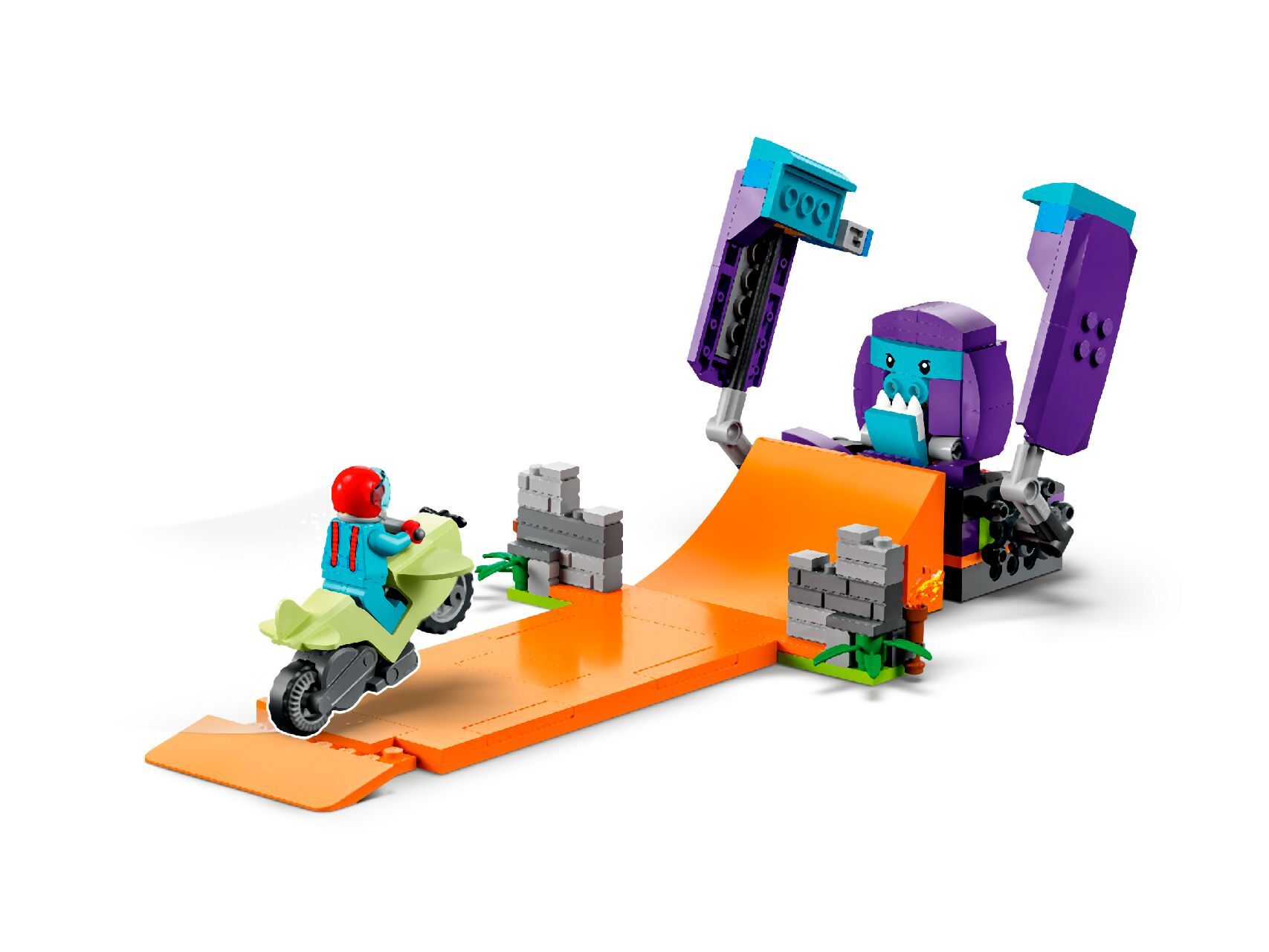 LEGO® Smashing Chimpanzee Stunt Loop