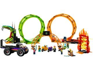 LEGO® Double Loop Stunt Arena