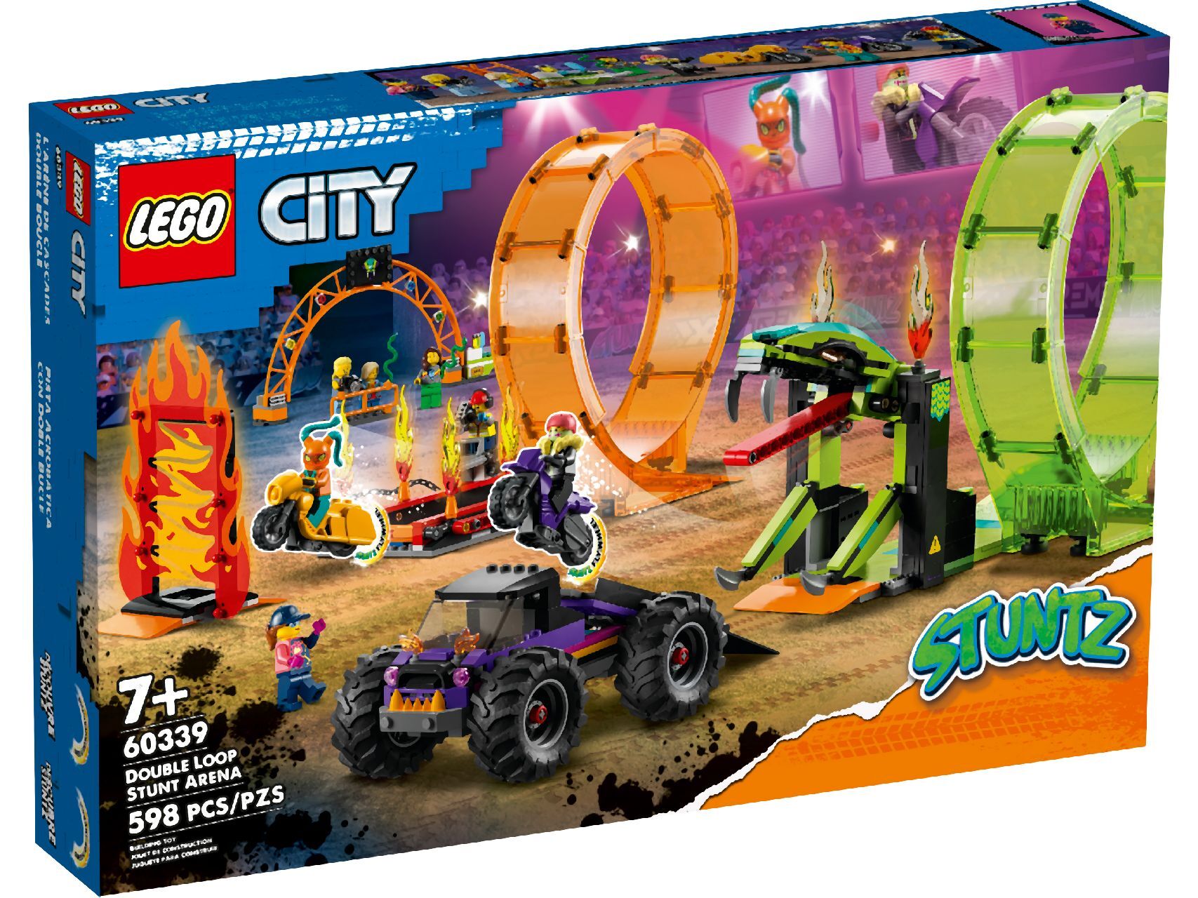 LEGO® Double Loop Stunt Arena