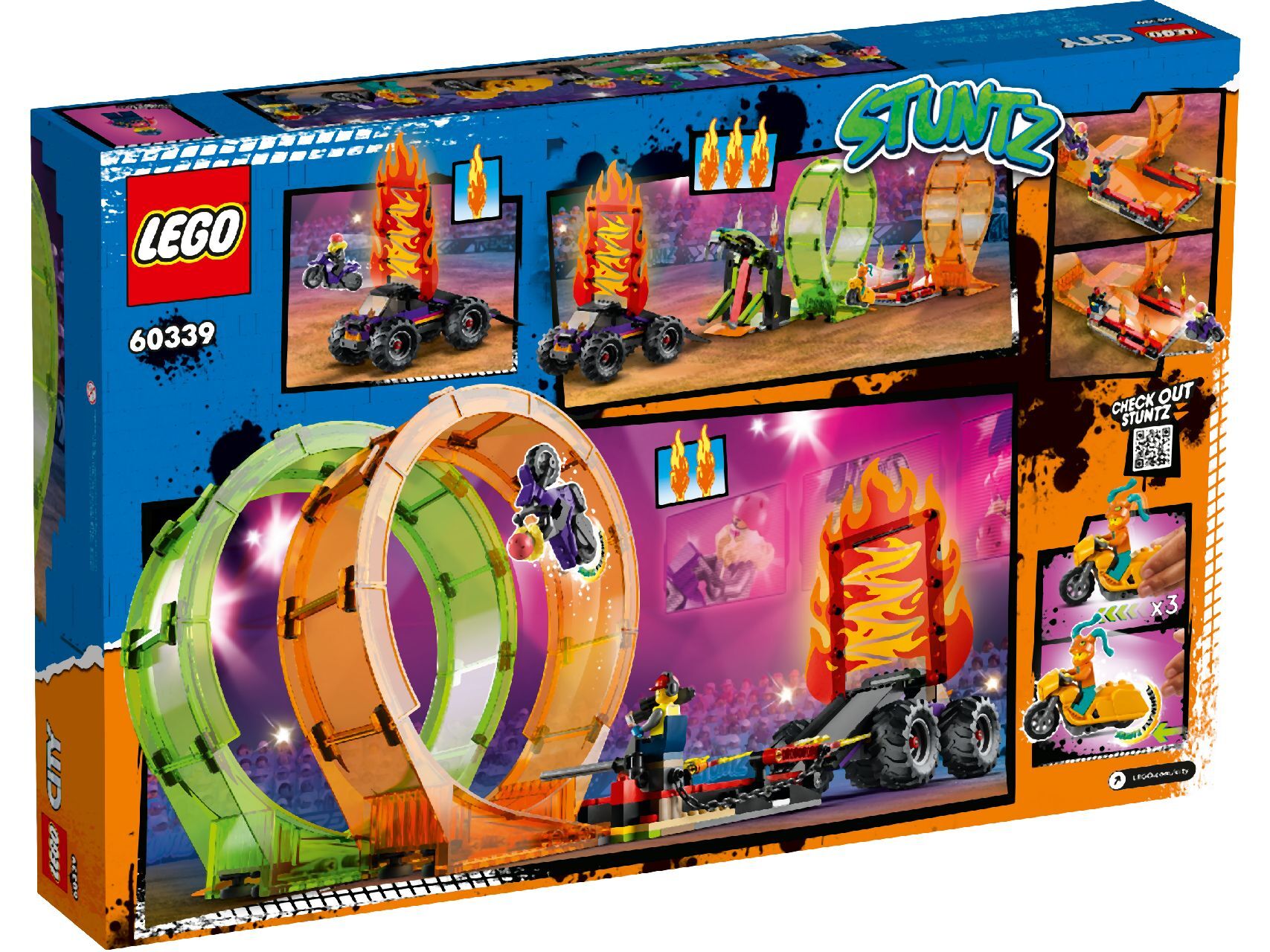 LEGO® Double Loop Stunt Arena