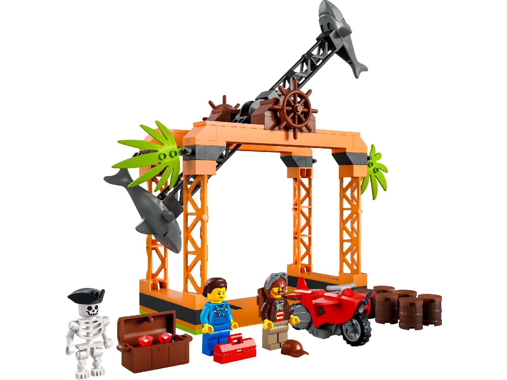 LEGO® The Shark Attack Stunt Challenge