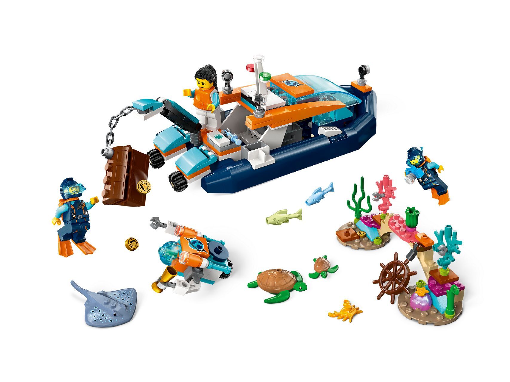 LEGO® Explorer Diving Boat