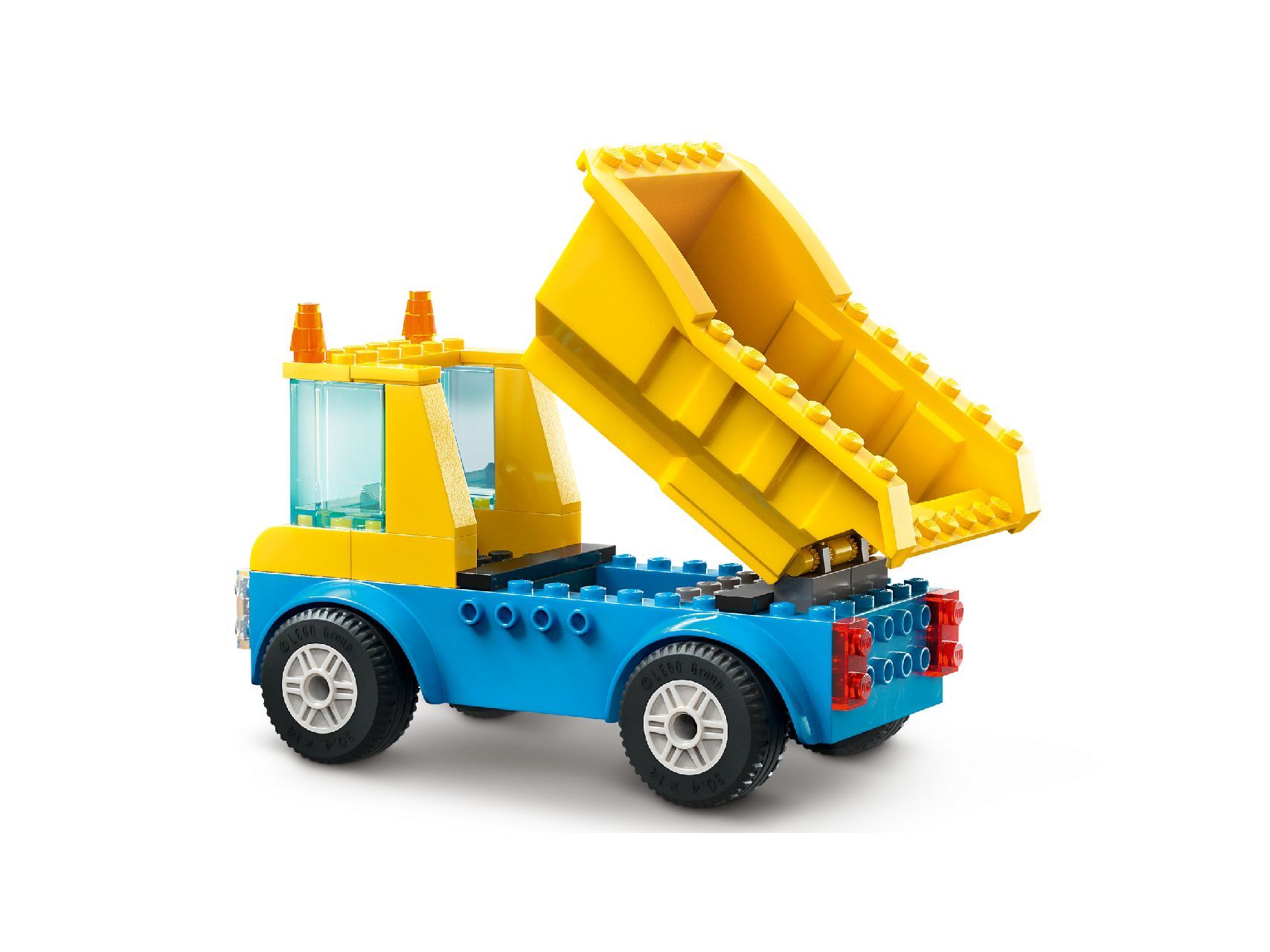 LEGO® Construction Trucks and Wrecking Ball Crane
