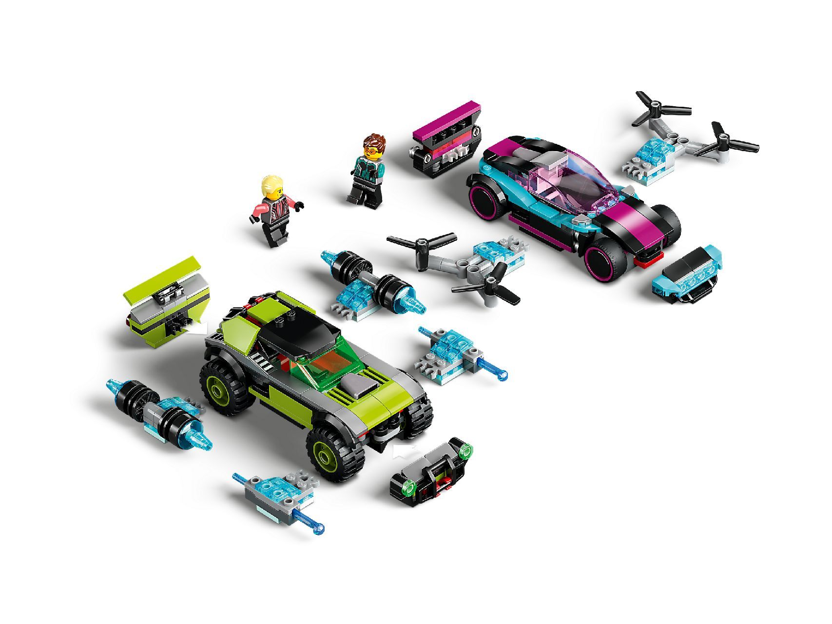 LEGO® Modified Race Cars