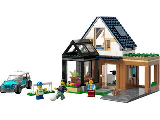 LEGO® Family House and Electric Car