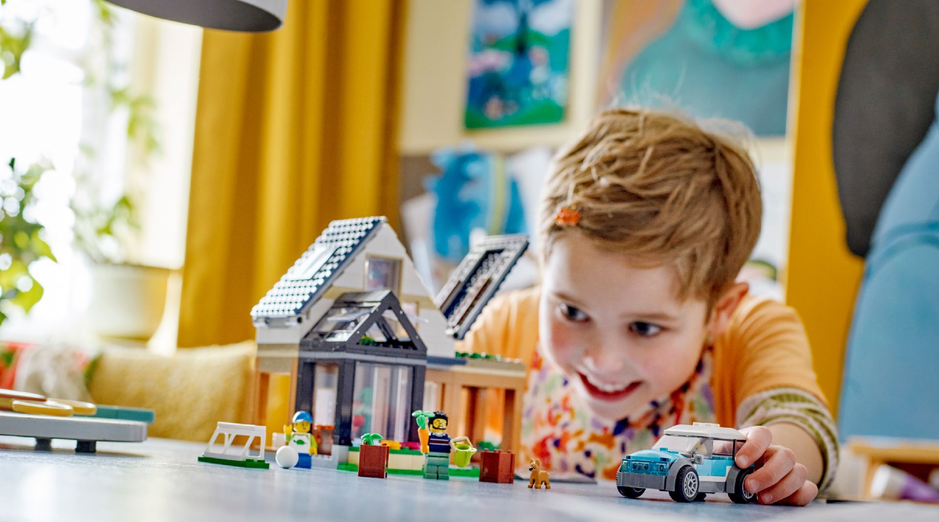 LEGO® Family House and Electric Car