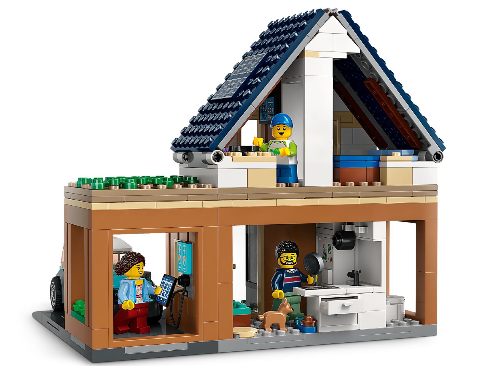 LEGO® Family House and Electric Car