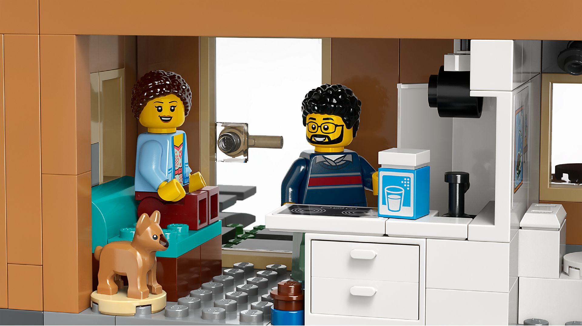 LEGO® Family House and Electric Car