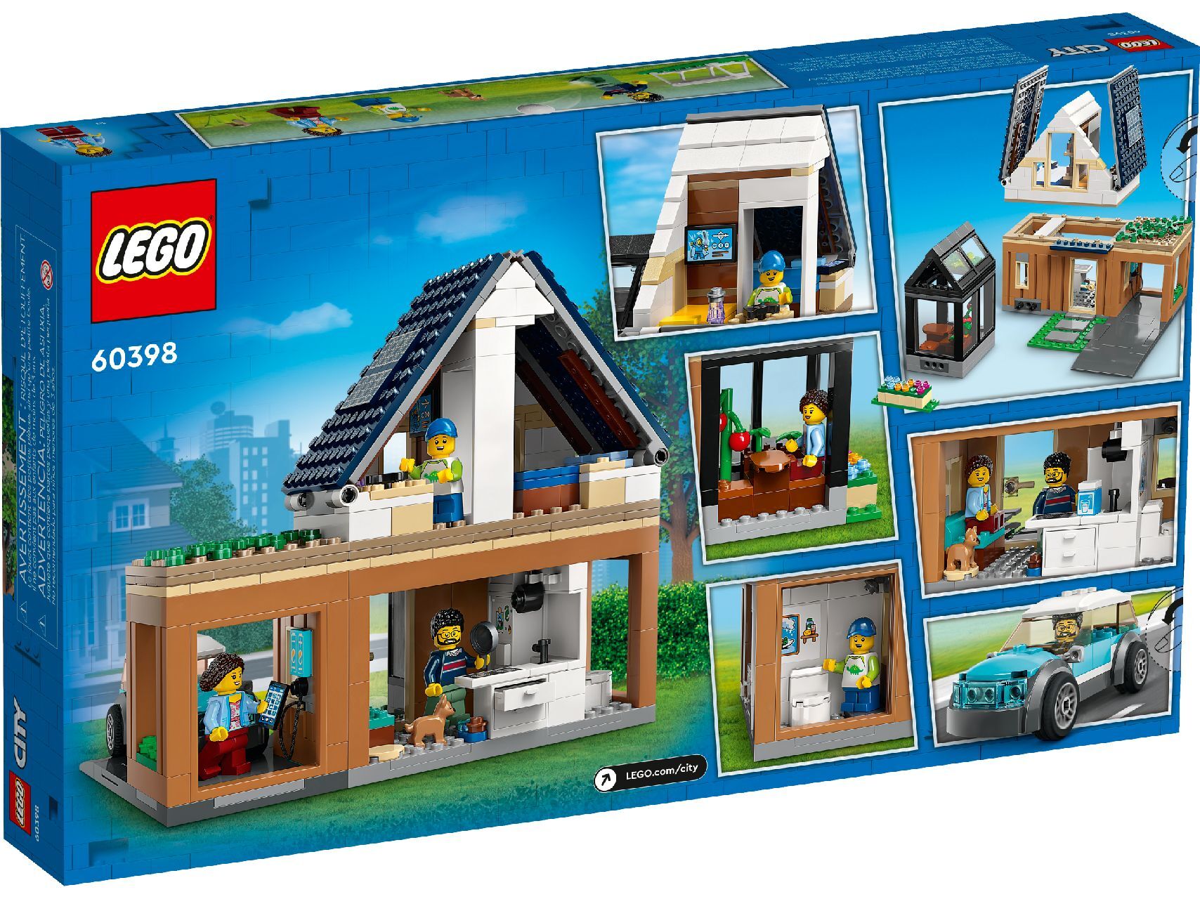 LEGO® Family House and Electric Car
