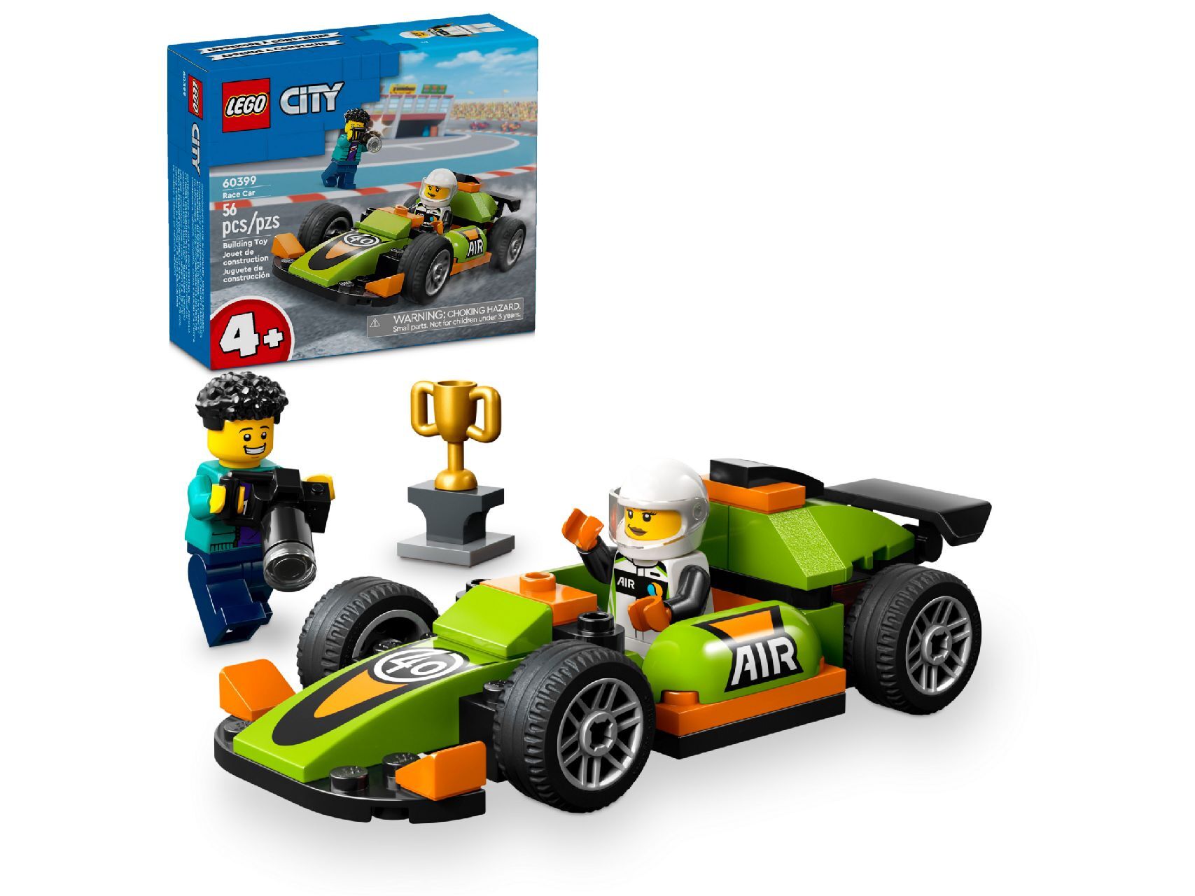 LEGO® Green Race Car