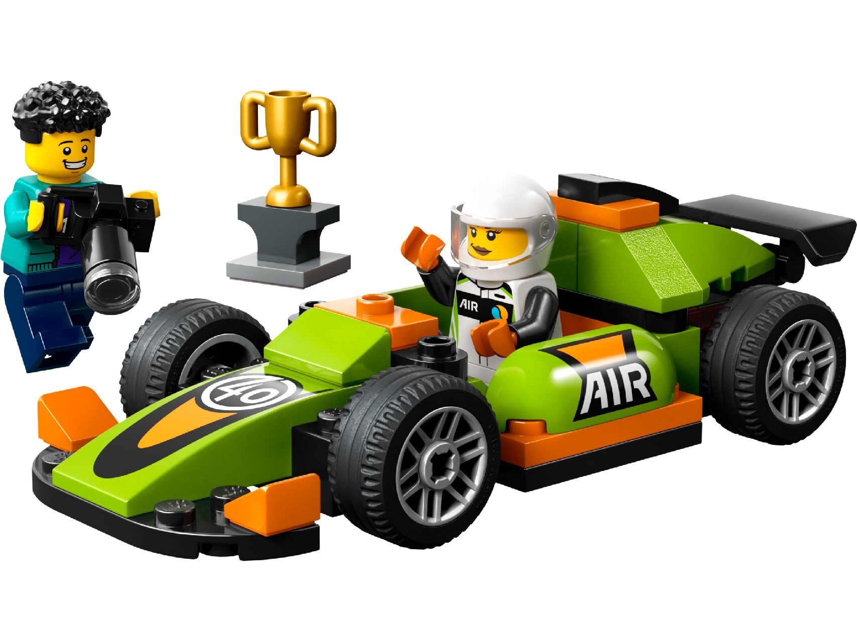 LEGO® Green Race Car