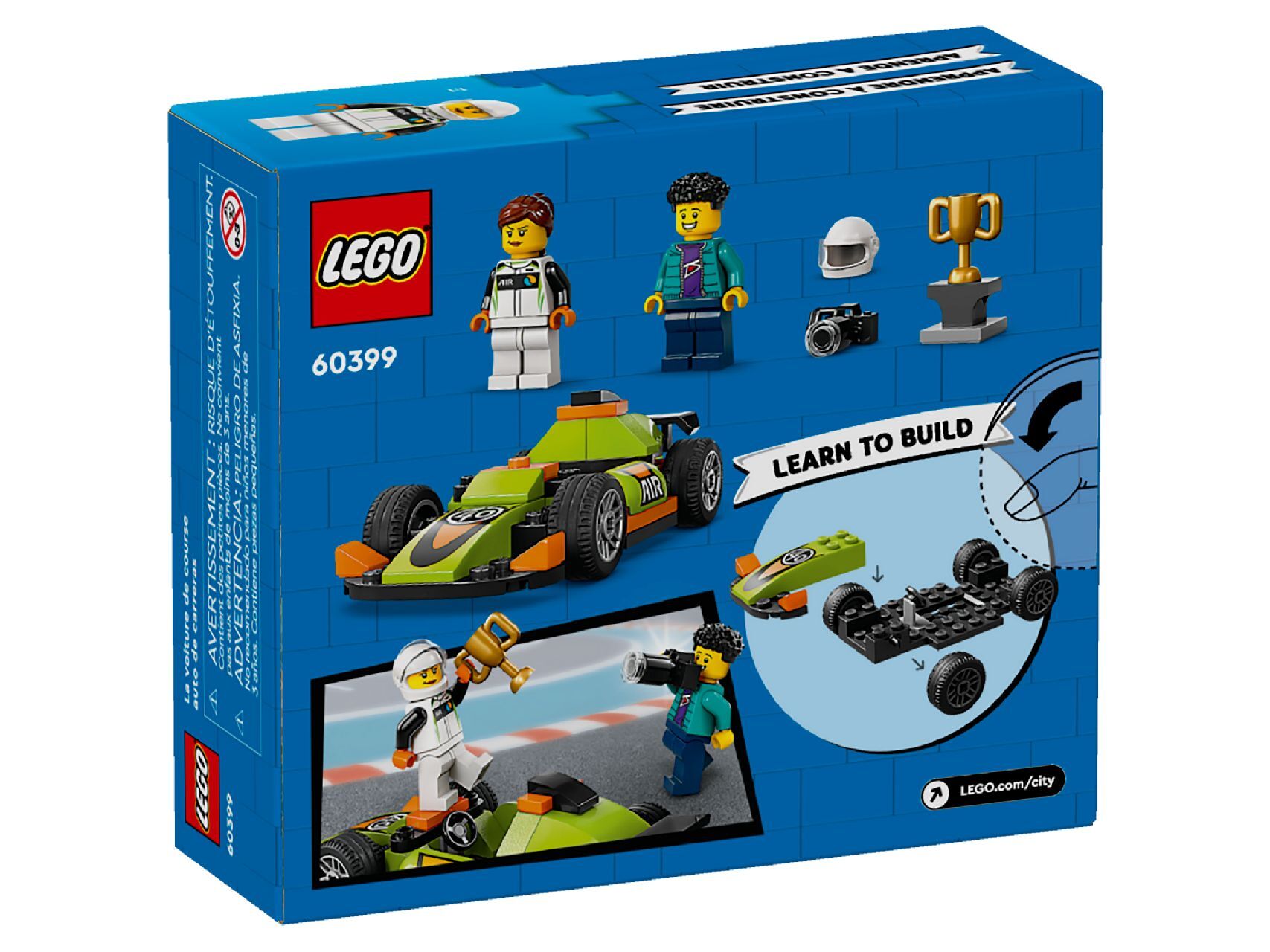 LEGO® Green Race Car