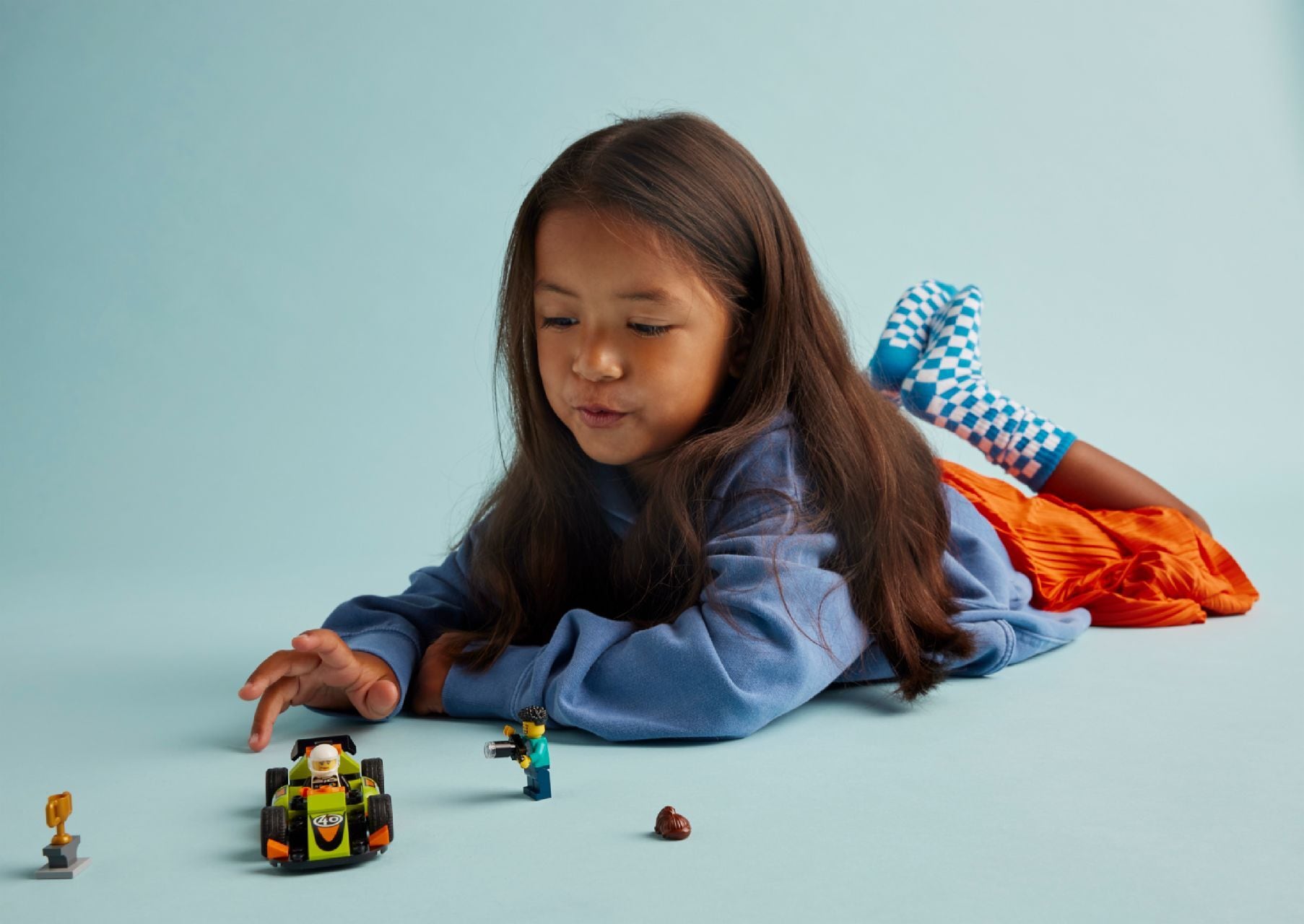 LEGO® Green Race Car