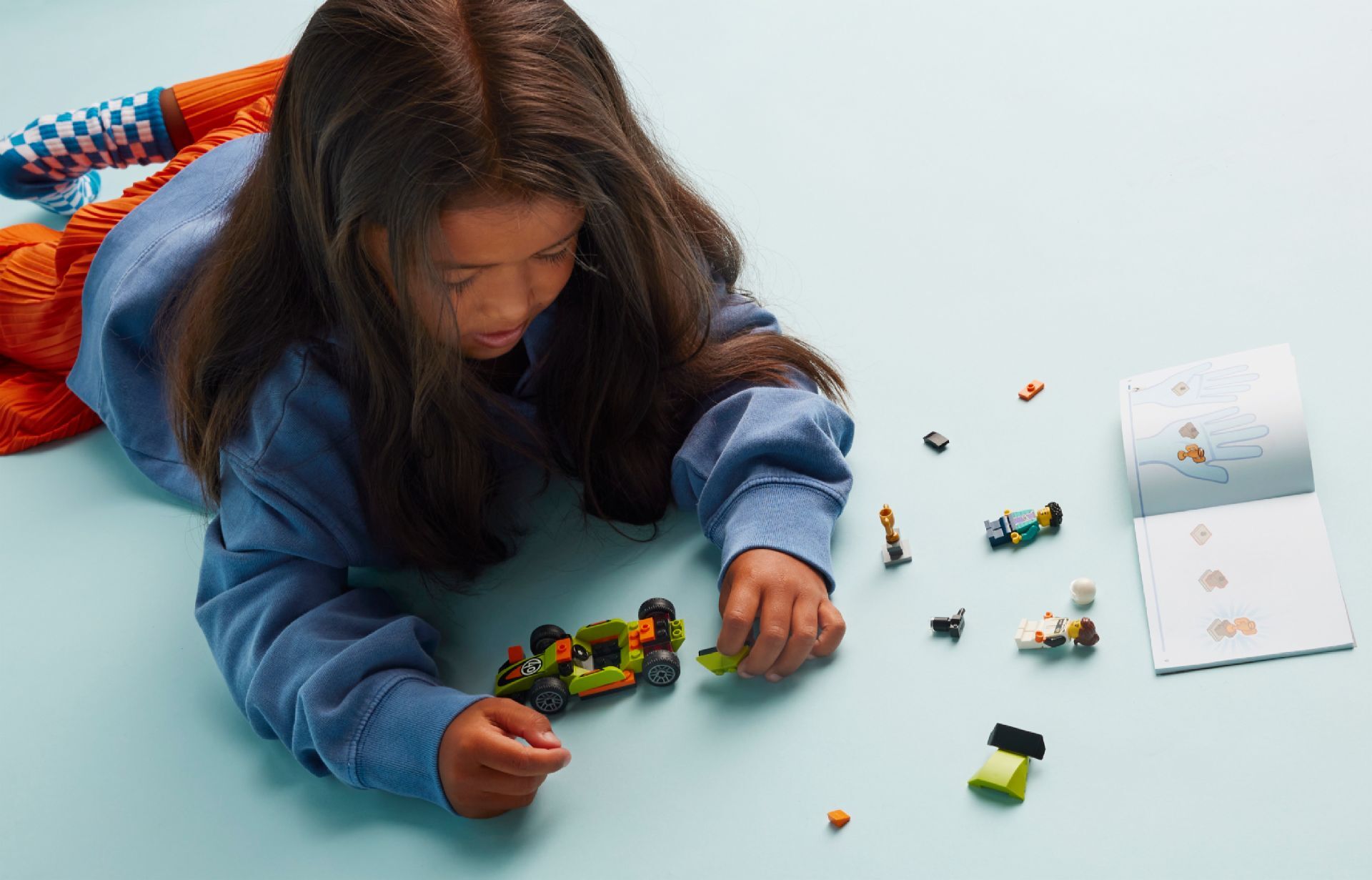 LEGO® Green Race Car