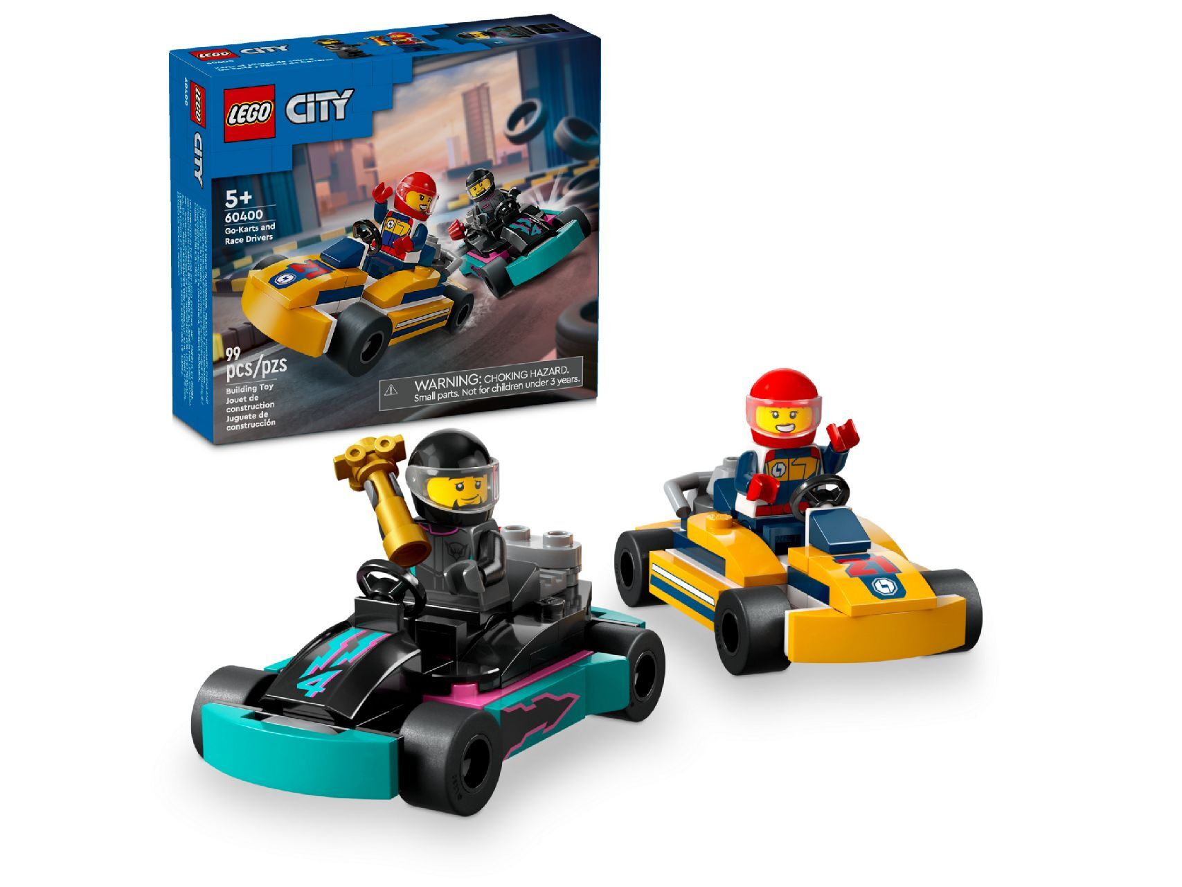 LEGO® Go-Karts and Race Drivers
