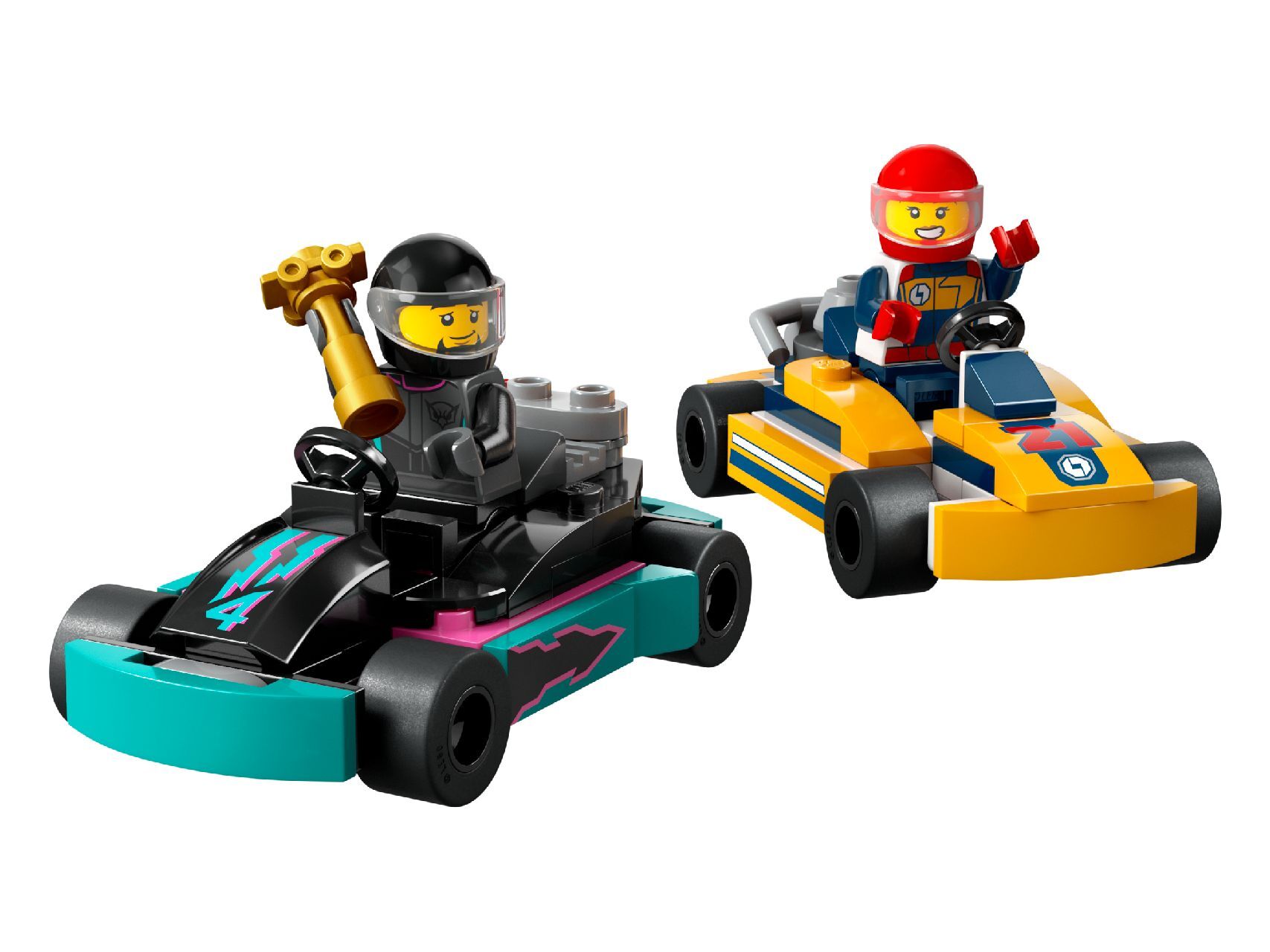 LEGO® Go-Karts and Race Drivers