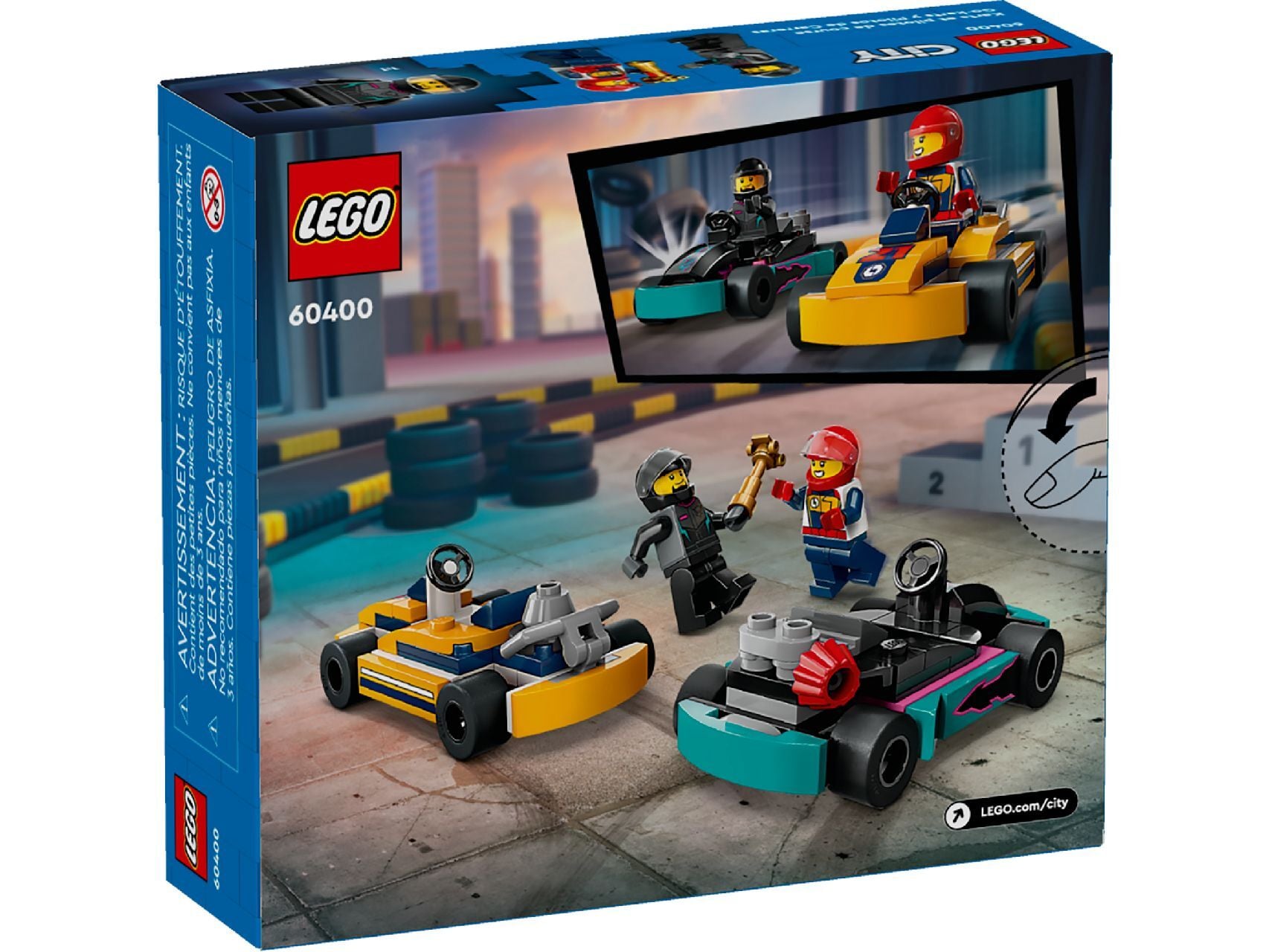 LEGO® Go-Karts and Race Drivers
