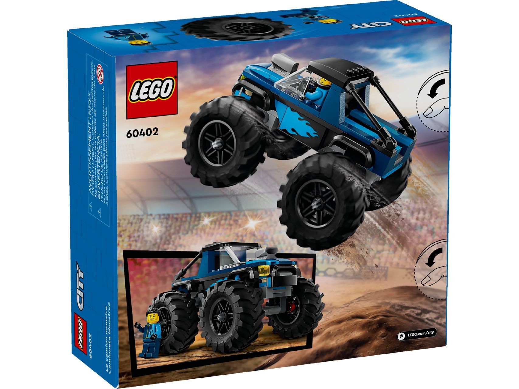 LEGO® Blue Monster Truck