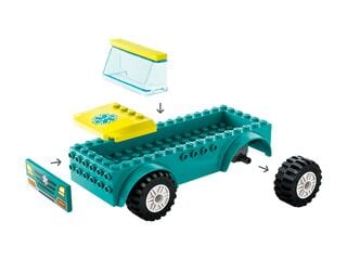 LEGO® Emergency Ambulance and Snowboarder