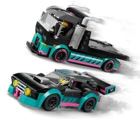 LEGO® Race Car and Car Carrier Truck