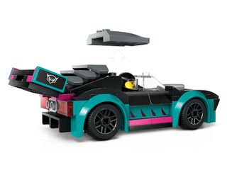 LEGO® Race Car and Car Carrier Truck