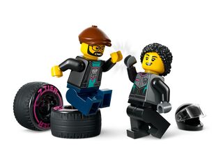LEGO® Race Car and Car Carrier Truck