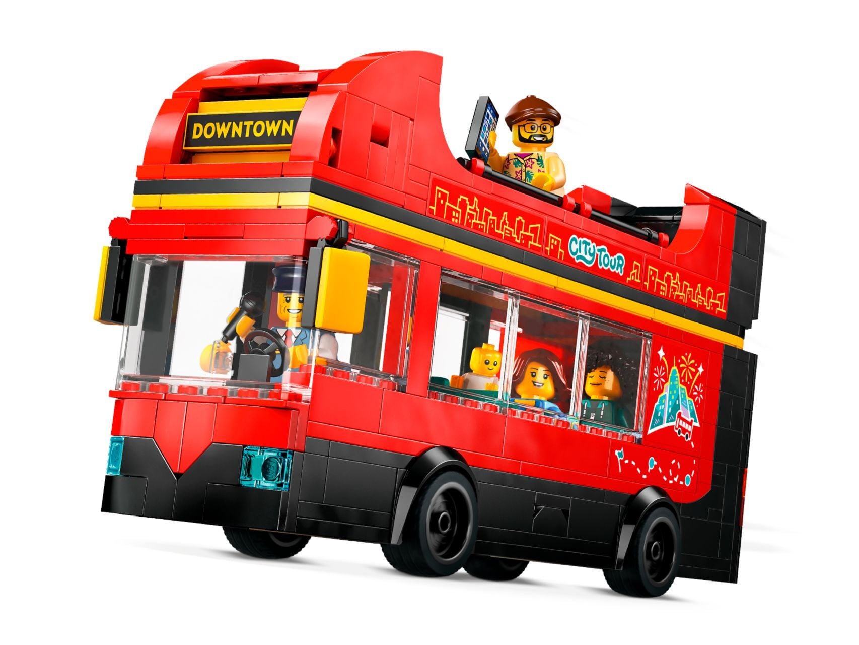 LEGO® Red Double-Decker Sightseeing Bus
