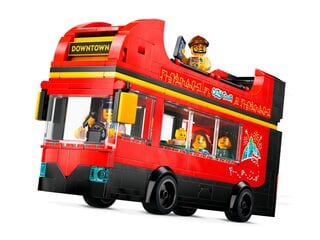 مجموعة بناء حافلة حمراء بطابقين لمشاهدة المعالم السياحية من LEGO®