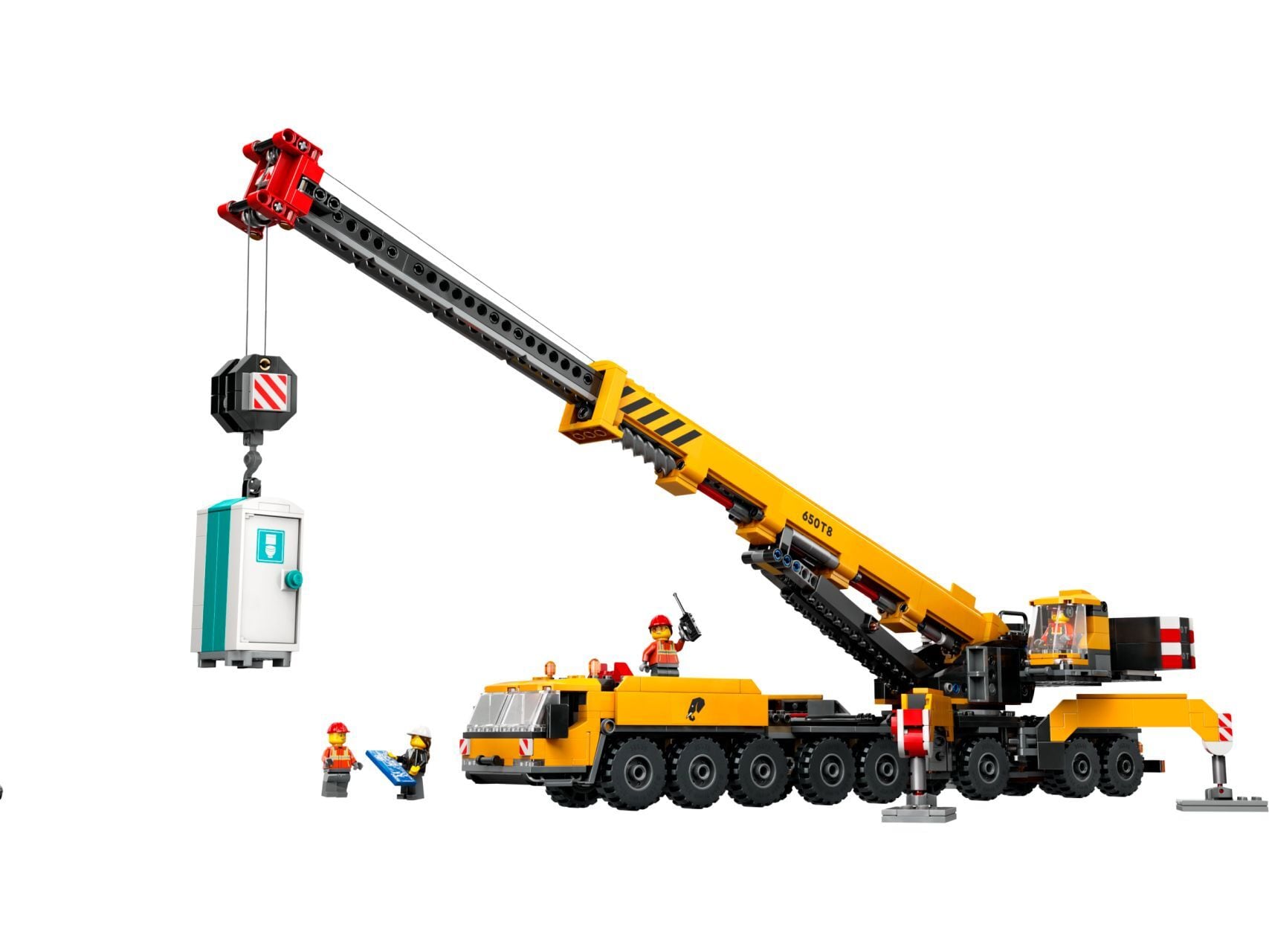 LEGO® Yellow Mobile Construction Crane