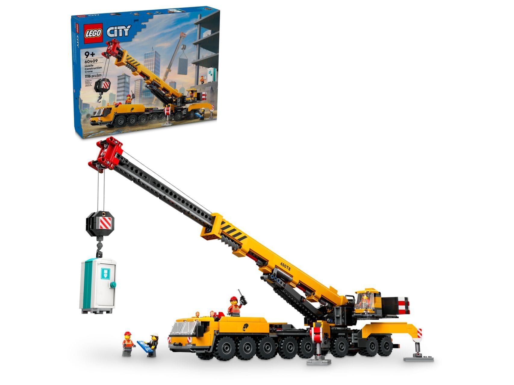 LEGO® Yellow Mobile Construction Crane