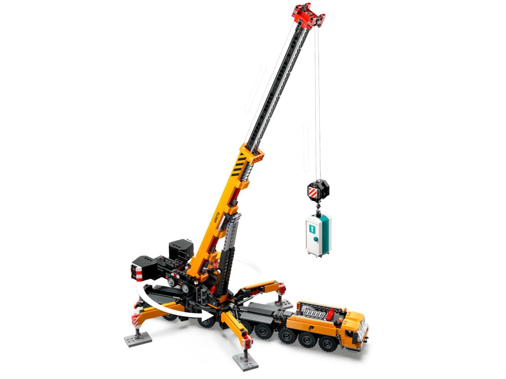 LEGO® Yellow Mobile Construction Crane