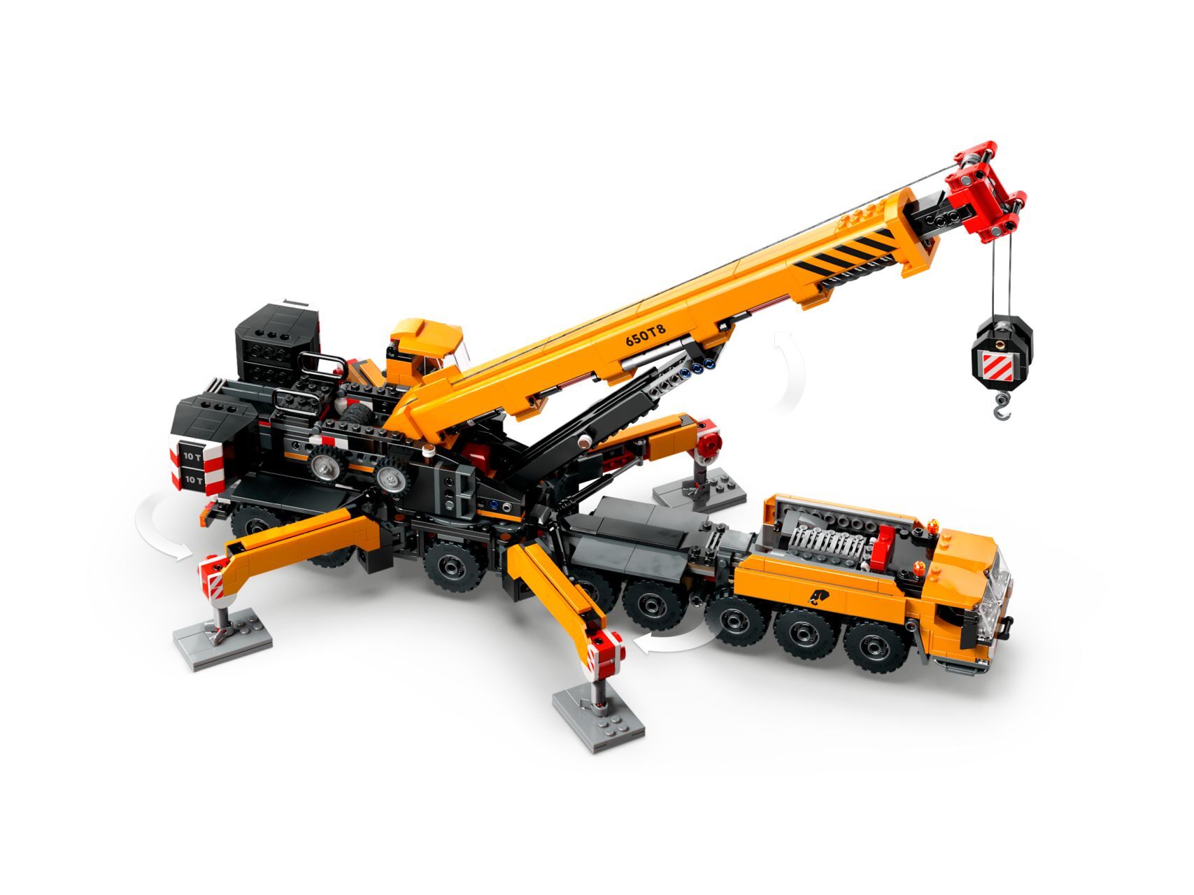 LEGO® Yellow Mobile Construction Crane