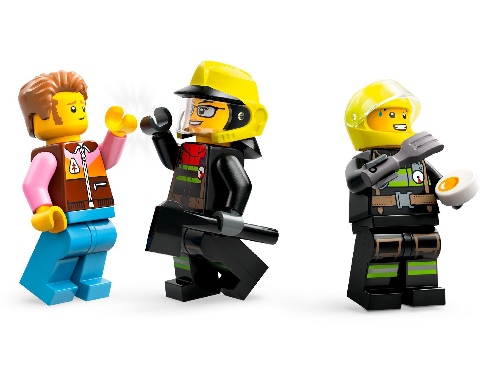 LEGO® 4x4 Fire Truck with Rescue Boat