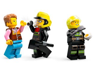 شاحنة إطفاء 4×4 مع قارب إنقاذ من ليغو®