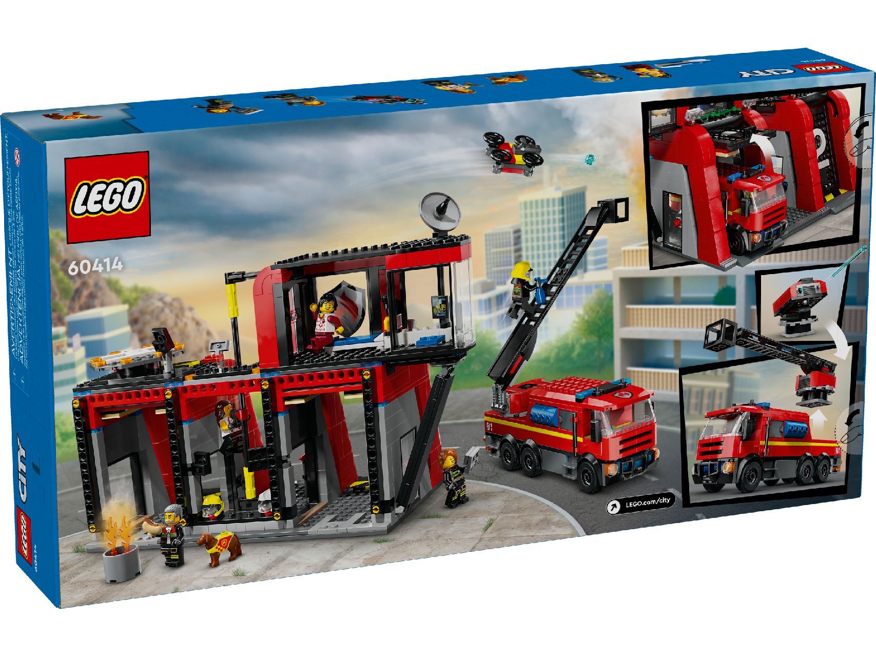 LEGO® Fire Station with Fire Truck