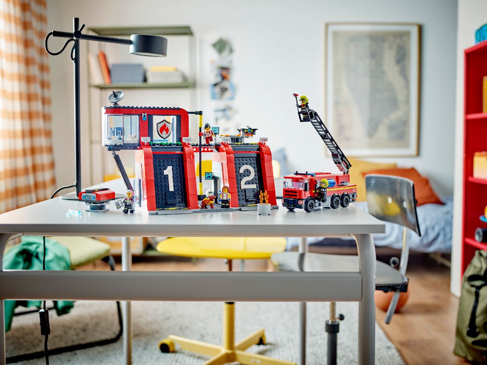 LEGO® Fire Station with Fire Truck