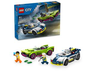 LEGO® Police Car and Muscle Car Chase